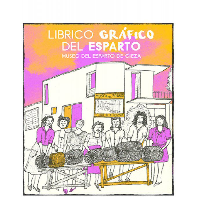 Librico gráfico del esparto du Museo del esparto de Cieza